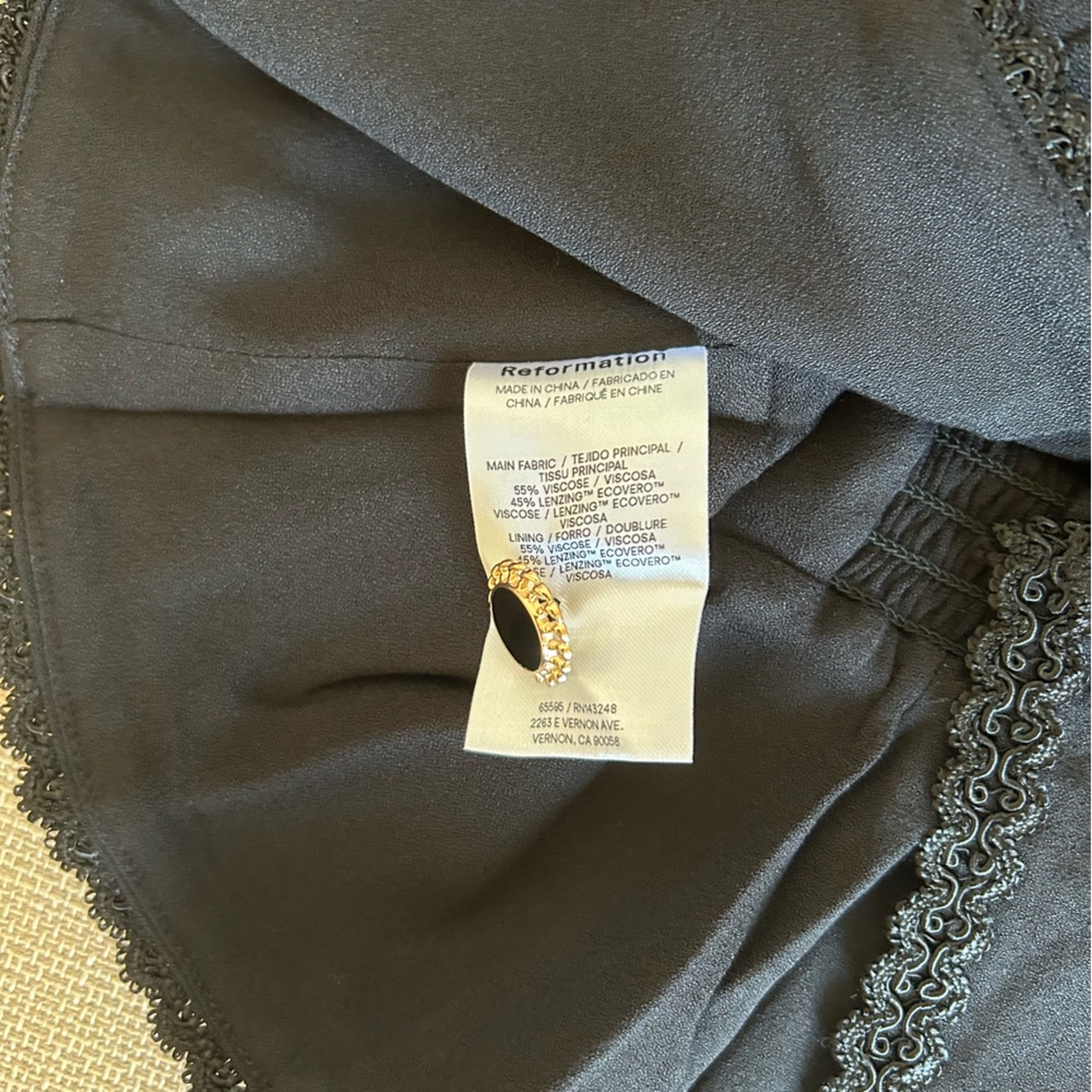 Reformation Nikky French Top Blouse - Picture 8 of 9